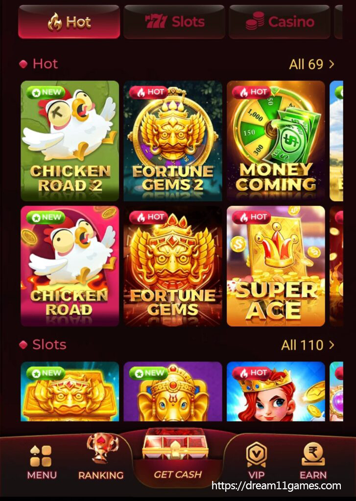 Play Top Spin & Slots Games Online – Dream11